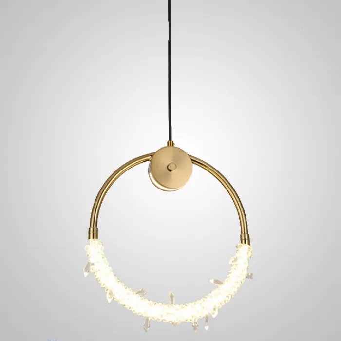 Подвесной светильник ACOSTA brass D 36 от ImperiumLoft
