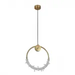 Подвесной светильник ACOSTA brass D 36 от ImperiumLoft
