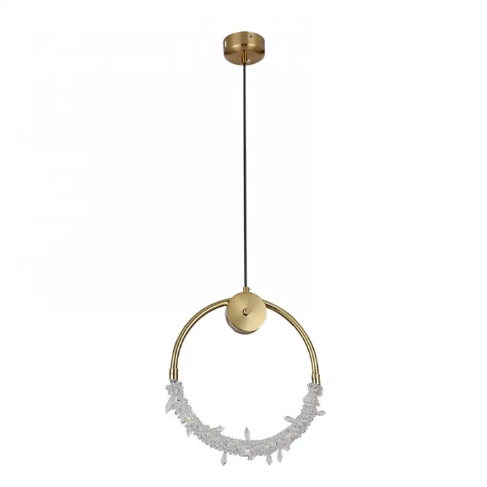 Подвесной светильник ACOSTA brass D 36 от ImperiumLoft