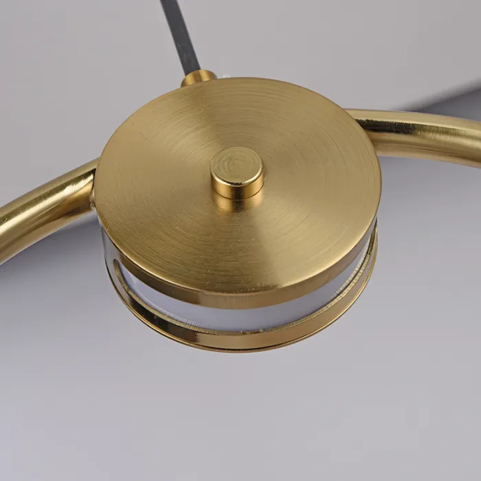 Подвесной светильник ACOSTA brass D 36 от ImperiumLoft