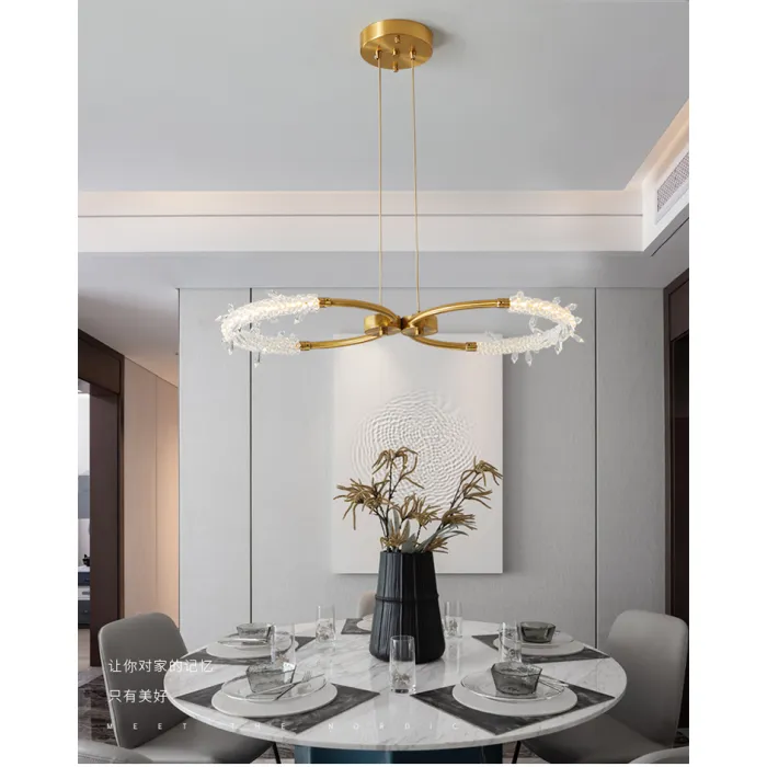 Подвесной светильник ACOSTA brass D 36 от ImperiumLoft