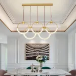 Подвесной светильник ACOSTA brass D 36 от ImperiumLoft