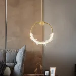 Подвесной светильник ACOSTA brass D 36 от ImperiumLoft