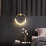 Подвесной светильник ACOSTA brass D 36 от ImperiumLoft