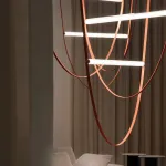 Подвесной светильник NUTTA pink L 280 3000К от ImperiumLoft