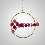 Подвесной светильник AGATE 10 multicolour D60 от ImperiumLoft