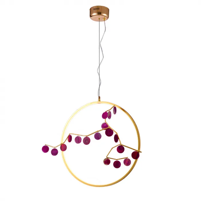 Подвесной светильник AGATE 10 multicolour D60 от ImperiumLoft