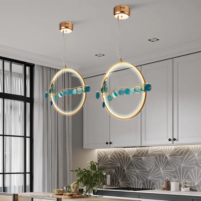 Подвесной светильник AGATE 10 multicolour D60 от ImperiumLoft
