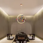 Подвесной светильник AGATE 10 multicolour D60 от ImperiumLoft