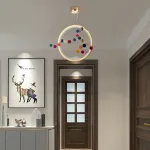 Подвесной светильник AGATE 10 multicolour D60 от ImperiumLoft