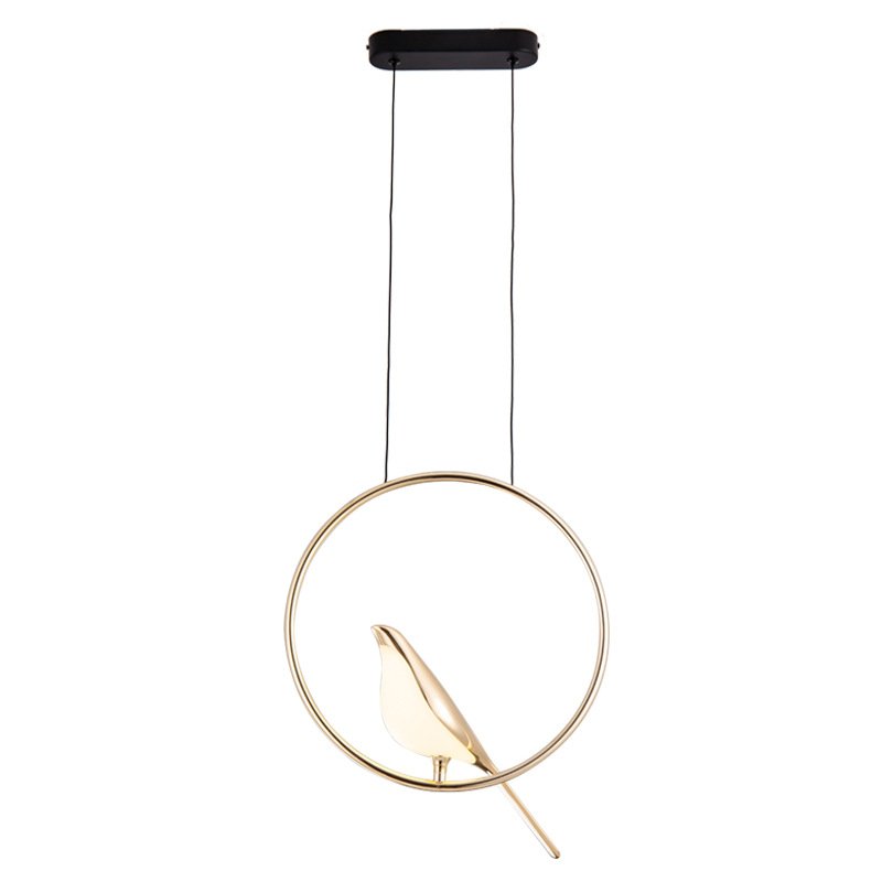 Подвесной светильник NOMI 1 gold black 3000К от ImperiumLoft