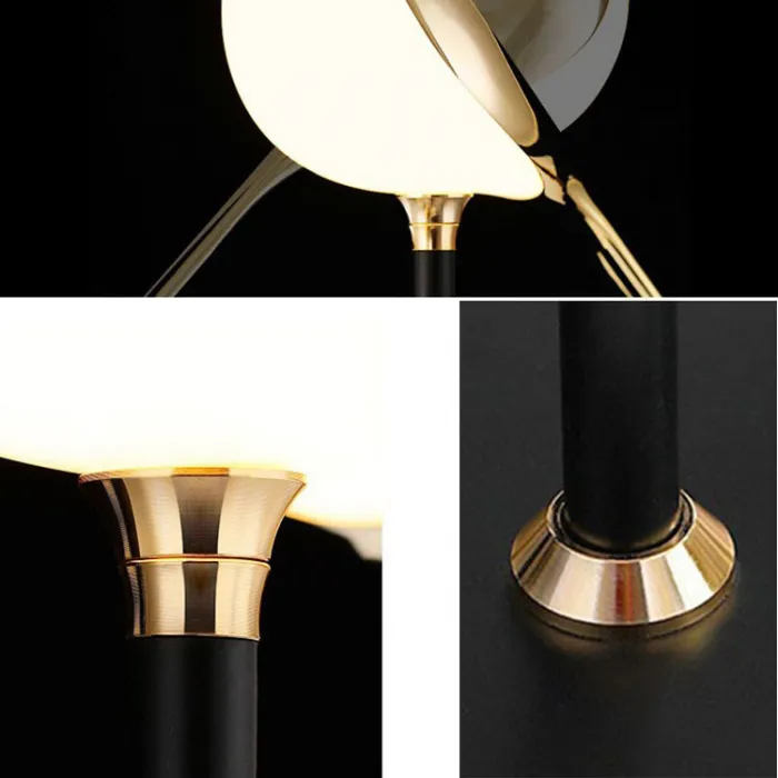 Подвесной светильник NOMI 4 gold black 3000К от ImperiumLoft