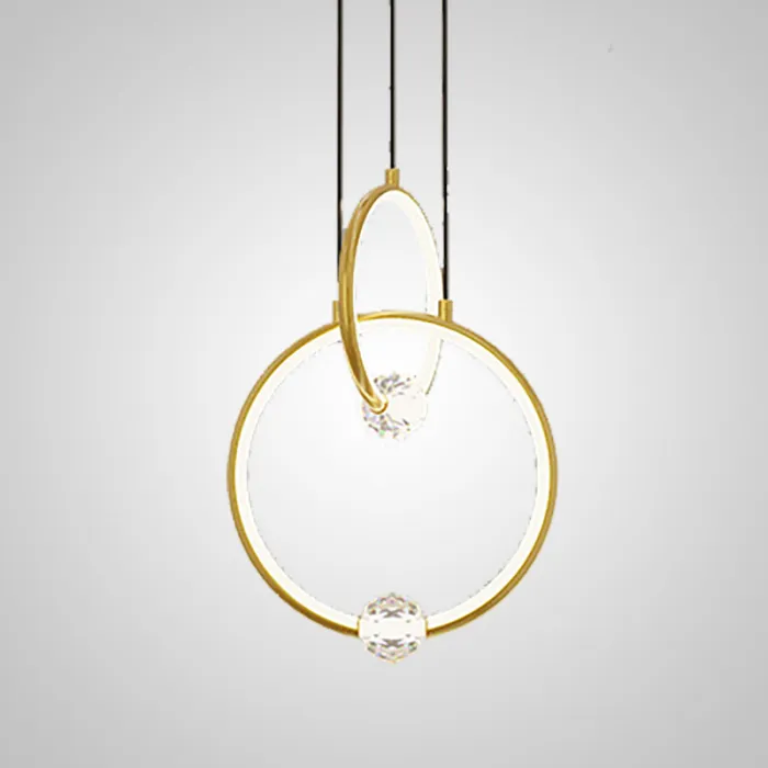 Подвесной светильник LUANA 1 2К Brass 4000К от ImperiumLoft