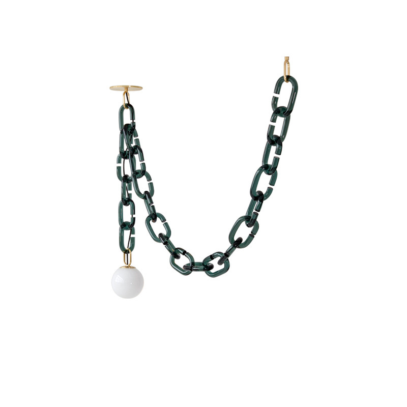 Подвесной светильник CHAIN 2 green