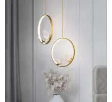 Подвесной светильник BABETTA RING 1 L320 brass 4000К