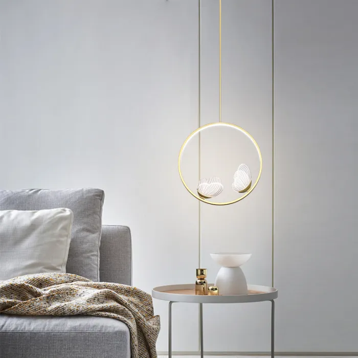 Подвесной светильник BABETTA RING 1 L280 brass 4000К от ImperiumLoft
