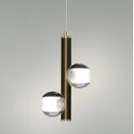 Подвесной светильник ILIANA brass black от ImperiumLoft