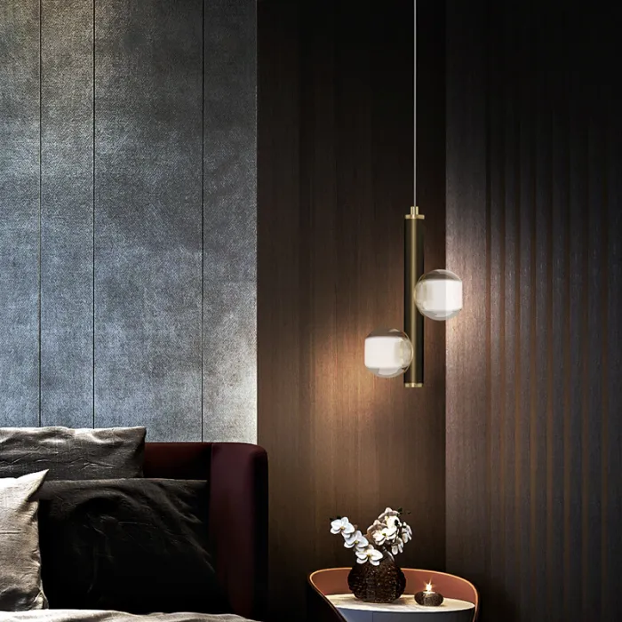 Подвесной светильник ILIANA brass black от ImperiumLoft
