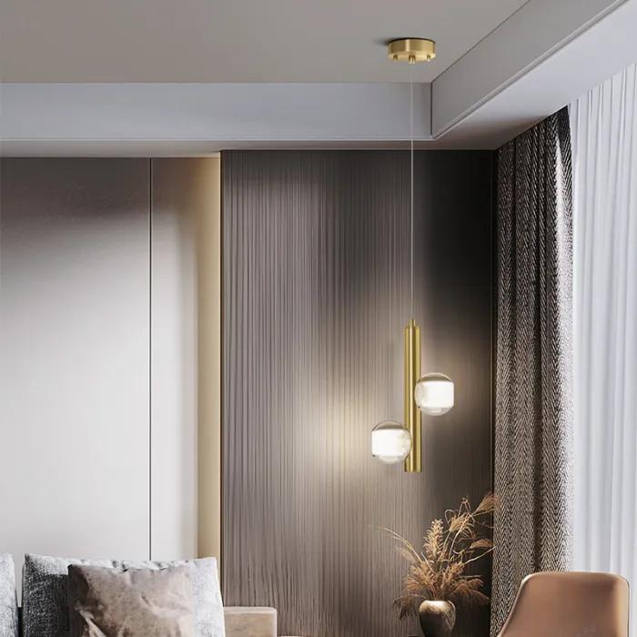 Подвесной светильник ILIANA brass black от ImperiumLoft