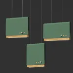 Подвесной светильник BOOK 2 B green