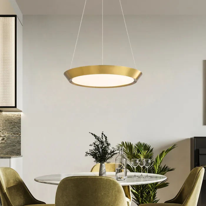 Подвесной светильник SOLVE D40 gold от ImperiumLoft