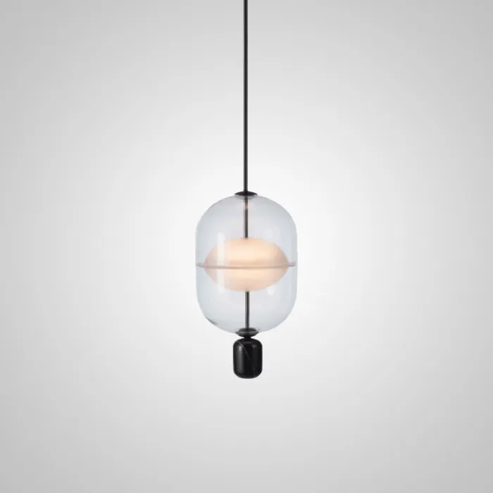 Подвесной светильник PLATTE 2 black 3000К от ImperiumLoft