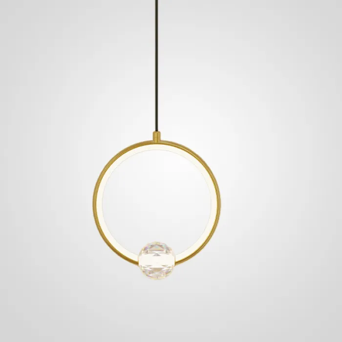 Подвесной светильник LUANA 1 Brass 3000К от ImperiumLoft