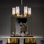 Потолочная люстра ADELEINE L10 Blue от ImperiumLoft