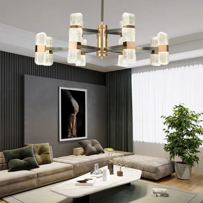 Подвесная люстра MARSELLA L8 от ImperiumLoft