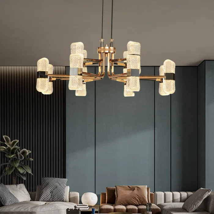 Подвесная люстра MARSELLA L8 от ImperiumLoft