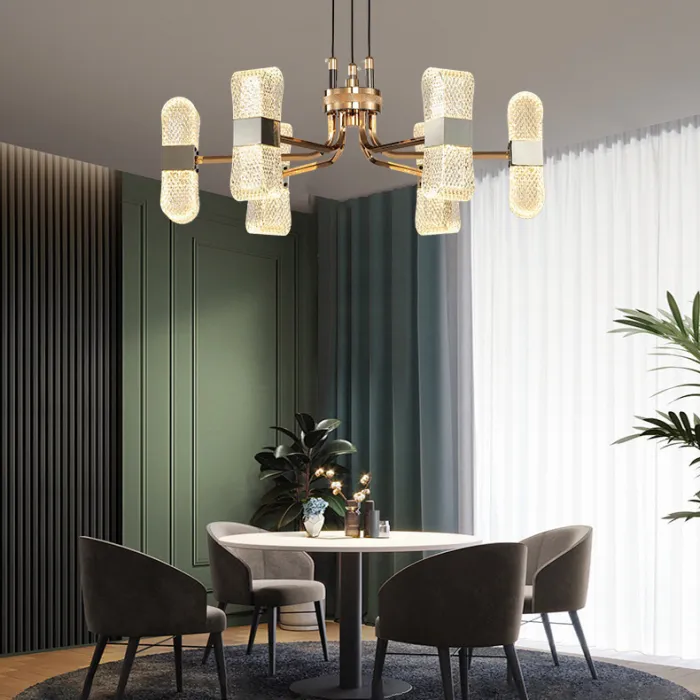 Подвесная люстра MARSELLA L8 от ImperiumLoft