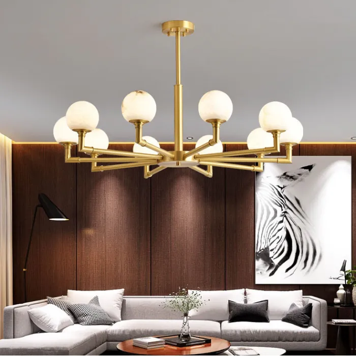 Потолочная люстра NANCY L6 от ImperiumLoft