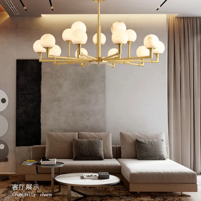 Потолочная люстра NANCY L6 от ImperiumLoft