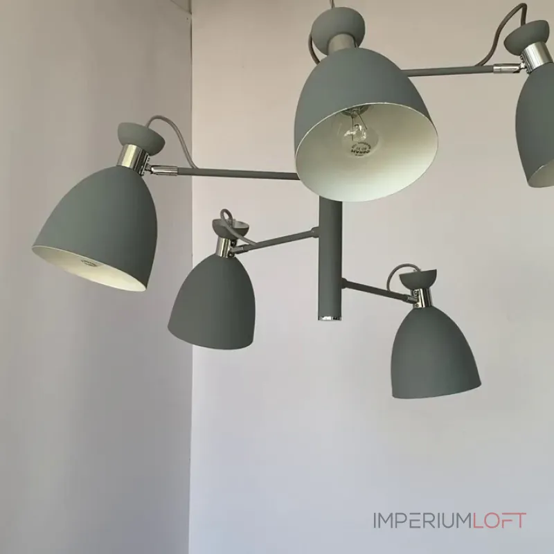 Подвесная люстра GENT 3 Grey