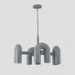 Подвесная люстра FANNY 8 Green от ImperiumLoft