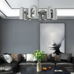 Подвесная люстра FANNY 8 Green от ImperiumLoft