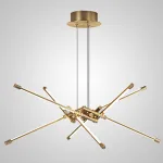 Подвесная люстра VALA L8 Brass от ImperiumLoft