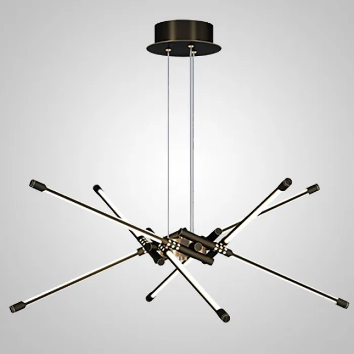 Подвесная люстра VALA L8 Brass от ImperiumLoft