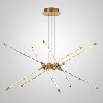 Подвесная люстра VALA L8 Brass от ImperiumLoft