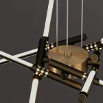 Подвесная люстра VALA L8 Brass от ImperiumLoft