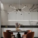 Подвесная люстра VALA L8 Brass от ImperiumLoft