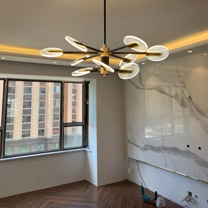 Потолочная люстра CONNECT L4 от ImperiumLoft