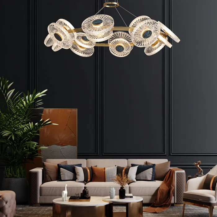 Подвесная люстра ROSEMARY L24 от ImperiumLoft