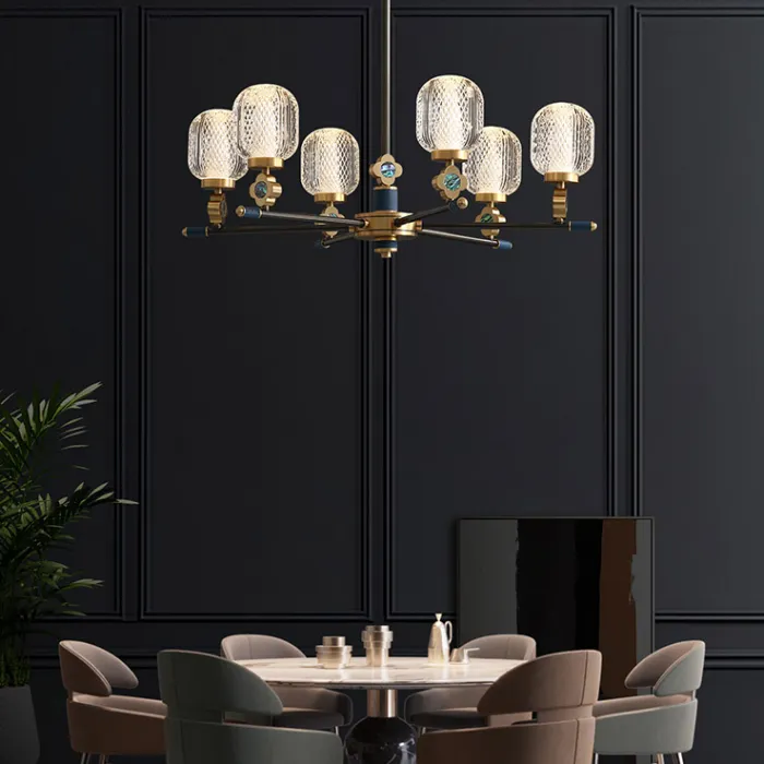 Потолочная люстра LUARA CH B L8 от ImperiumLoft
