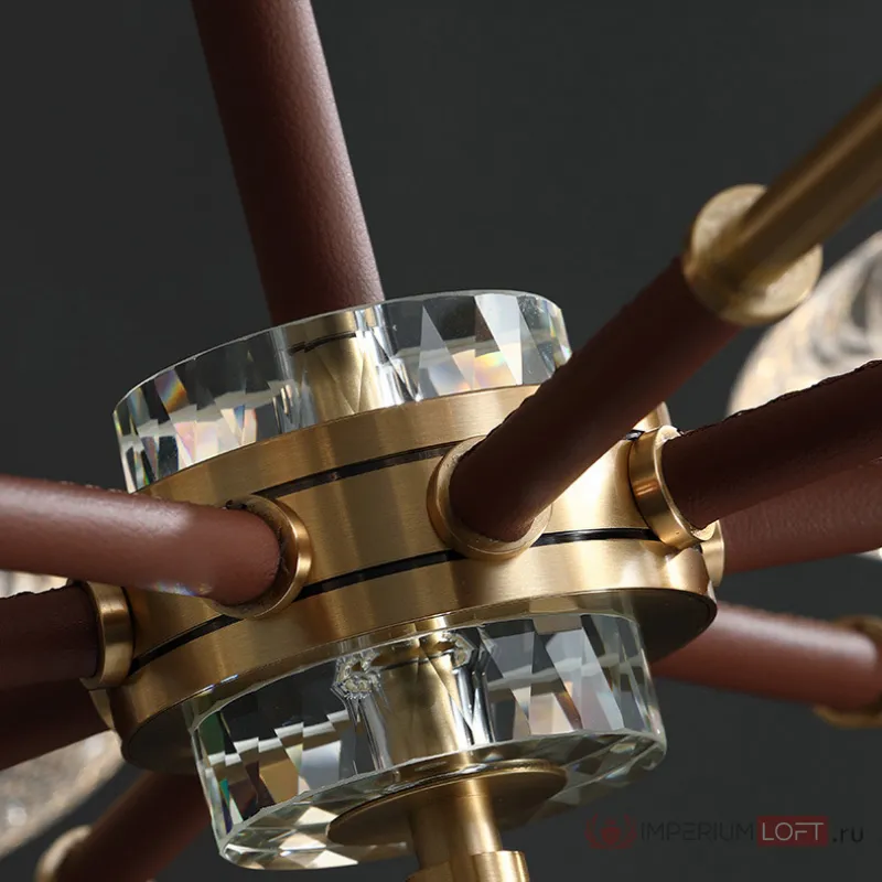 Потолочная люстра NICOL L8 Blue от ImperiumLoft