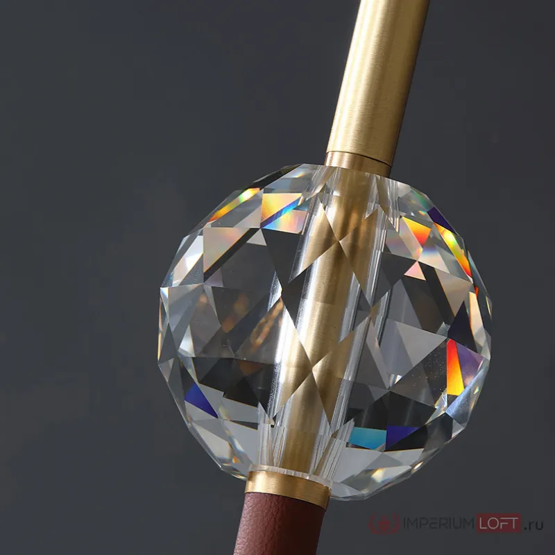 Потолочная люстра NICOL L8 Blue от ImperiumLoft