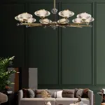 Потолочная люстра NICOL L8 Blue от ImperiumLoft