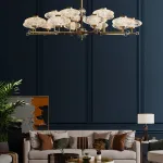 Потолочная люстра NICOL L8 Blue от ImperiumLoft