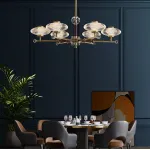 Потолочная люстра NICOL L8 Blue от ImperiumLoft