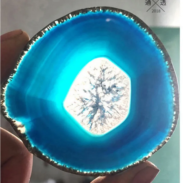 Потолочная люстра AGATE 8 L12 Blue от ImperiumLoft
